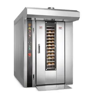 Factory price big bakery ovens rotary industrial gas oven
