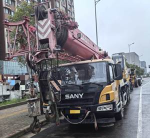โมเดลรถเครน25Ton ของ Sany ใช้ STC250C5-1โดยไม่มีอุบัติเหตุไม่มีการเชื่อมเสริมแรงรองเครื่องยนต์และมอเตอร์ - Product Image 1
