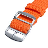 Offre Spéciale 18mm 20mm 22mm bracelet de montre en Nylon tressé de haute qualité bracelet de montre perlon