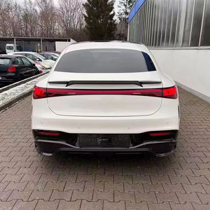 Pour Mercedes EQE EQS Kit de carrosserie en Fiber de carbone EQE EQS amélioré BabosBrabus <span class=keywords><strong>Style</strong></span> avant lèvre antibrouillard Tuyere Spoiler Kit de carrosserie - Product Image 5