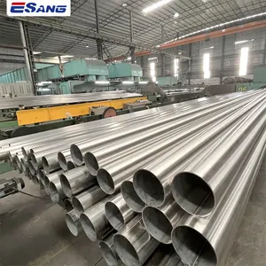 ESANG toptan Inox üretici ASTM dekoratif kaynaklı boru ayna cilalı 201 304 316 paslanmaz çelik boru