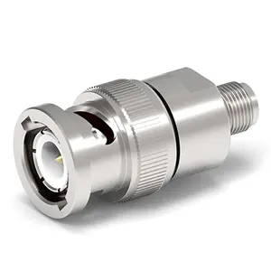 Adapter RF Series Connector Female To BNC Male Adapter Stainless Steel RF Connector