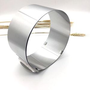 Factory wholesale stainless steel extendable mousse ring, round <b>cake</b> ring, <b>cake</b> <b>mold</b> 22-40cm baking tool - Product Image 5