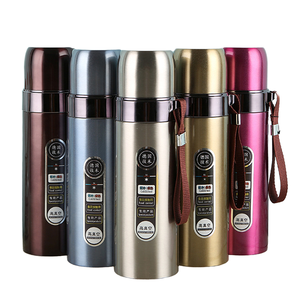 Zhuoon Bullet xách tay thể thao ngoài trời du lịch hai lớp chân không chai nước bằng thép không gỉ tùy chỉnh quảng cáo Quà Tặng cup - Product Image 1