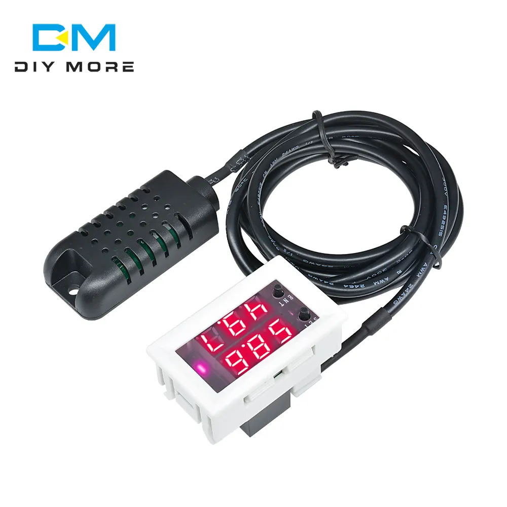 Neue werkseitige hochpräzise W2062C DC 24V 10A Digital anzeige Hygrometer Meter Sensor Feuchtigkeit regler