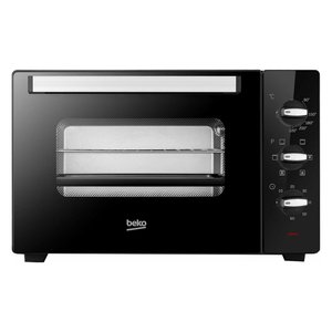 Beko Electric Oven 38L 1600W Mechanical Timer Black Countertop Oven - Product Image 1