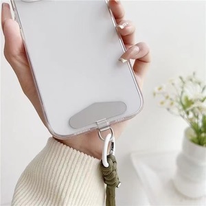 Support de téléphone portable universel ultra-fin personnalisé en acier inoxydable avec cordon anti-perte et attache de fixation - Product Image 2