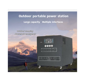 แหล่งจ่ายไฟพกพา 3000W 220V สำหรับใช้งานกลางแจ้ง พร้อมตัวควบคุม MPPT สำหรับการตั้งแคมป์ การขายของริมทาง และการใช้งานในกรณีฉุกเฉิน มาพร้อมแบตเตอรี่ภายนอก รุ่น B-3 - Product Image 2