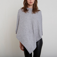70% laine 30% cachemire tricoté Poncho châle nouveau Design couleur unie femmes haute hiver accessoires adultes bébés automne écharpes