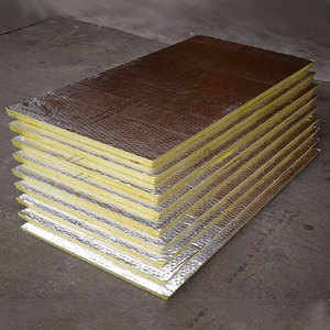 Panneau en laine de verre avec feuille d'aluminium, rectangle, épaisseur 10 mm, isolation pour conduits et plafonds, fabrication Shenzhen - Product Image 3