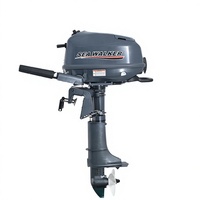 Moteur hors-bord marin haute performance 4HP 4 temps de Seawalker, parfait pour les bateaux de pêche et les bateaux rapides