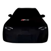 Housse de voiture personnalisée avec logo pour Audi R8 V10 Plus édition limitée Supercar, matériau durable et respirant, housse pour extérieur et intérieur