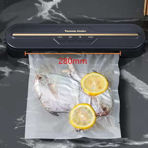 Machine de mise sous vide miniature en plastique à vente chaude, rapide et compacte pour le stockage alimentaire domestique, avec un faible niveau sonore et une fermeture automatique - Product Image 2