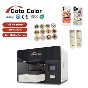 फोन केस पेन गोल्फ बॉल के लिए डबल एक्सपी 600 हेड ए 3 डिजिटल यूव फ्लैटबेड प्रिंटर के लिए - Product Image 1