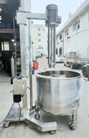Mélangeur d'émulsion à haute pureté pour l'émulsion, petite machine de fabrication de produits cosmétiques, à cisaille élevé, ml