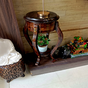 Solid Wood Traditional Modern Coffee <b>Table</b> with <b>Storage</b> for Living Room Furniture - Product Image 1