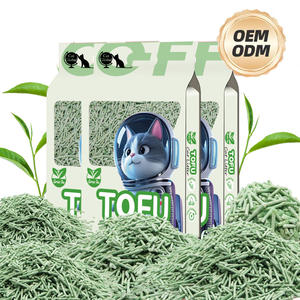 Arena orgánica para gatos OEM personalizada con fragancia de limón, arena para gatos Premium sin polvo en forma de bola ecológica a base de plantas Tofu para gatos - Product Image 4