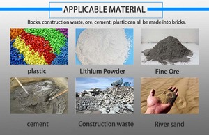 <strong>Block</strong> Making Machine Mobile Plastic <strong>Sand</strong> Mixing Brick Making Machine Semi Automatic Plastic Brick Making Machine - Product Image 3