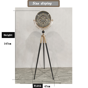 <span class=keywords><strong>Orologio</strong></span> <span class=keywords><strong>da</strong></span> Terra al Quarzo Stile Moderno Armens con Display Digitale a Singola Faccia in Metallo per Arredamento <span class=keywords><strong>Soggiorno</strong></span> - Product Image 4