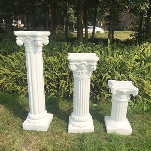 White stone <span class=keywords><strong>roman</strong></span> pillars stone decorative <span class=keywords><strong>roman</strong></span> pillar design - Product Image 2