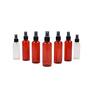 2026 High Quality Transparent White Cap Pump Sprayer 100ml Accept Custom logo PET <b>Plastic</b> <b>Bottle</b> - Product Image 1