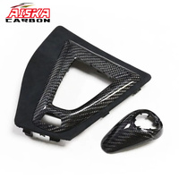 Cubierta de Fibra de Carbono para Consola de Cambios, Repuesto para Modelos con Volante a la Derecha, Compatible con BMW F87 M2 Competition M2 CS, Marca AISKA