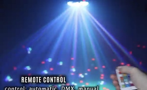 Iluminación de escenario LED 4 en 1 RGBW de 180W para Bar, discoteca, salas de baile y clubes, escenarios de DJ móviles-DMX 512, iluminación de fiesta de luz de discoteca - Product Image 3