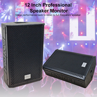 Speaker Monitor Profesional Pasif 12 Inch Baru, Sistem Pemantauan Suara Aktif, Speaker Monitor Panggung Studio Audio