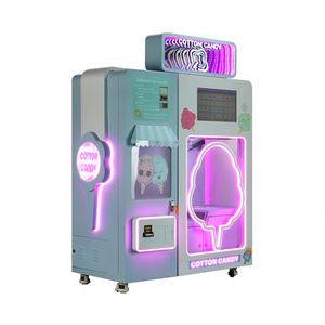 Máquina Expendedora de Algodón de Azúcar Eléctrica Comercial Totalmente Automática con Función SDK Inteligente, Gran Venta - Product Image 3