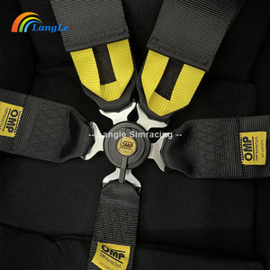<span class=keywords><strong>Kit</strong></span> de ceinture de sécurité automobile <span class=keywords><strong>4</strong></span> points 2 pouces à dégagement rapide pour le sport Ceintures de sécurité <span class=keywords><strong>4</strong></span> points pour le harnais de course Custom Sim Racing Cockpit - Product Image 4