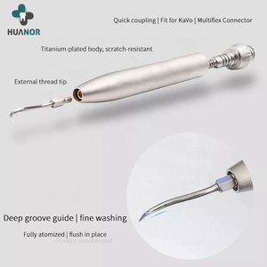 Manipolo per Ablatore Dentale ad Aria HUANOR di Alta Qualità con Design Sterilizzabile e Kit Completo di Punte - Product Image 3