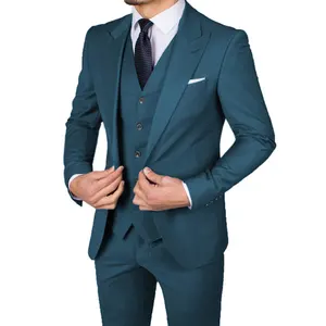 2024 Slim Fit Men Suit Coat para hombres Novio Trajes DE BODA Traje de negocios formal para hombres Moda masculina