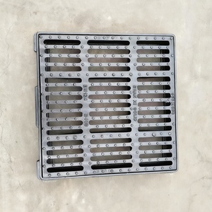 <span class=keywords><strong>Grille</strong></span> de drainage en <span class=keywords><strong>fonte</strong></span> ductile ronde carrée pour système de drainage - Product Image 5