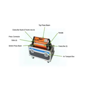 Niedriger Preis Benutzer definierte ppr/Plane Video technische Unterstützung PVC PU Förderband Vulkan isier presse