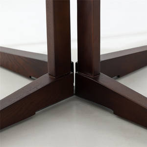 طاولة طعام خشبية مستديرة صغيرة بيضاء حديثة بتصميم نورديك عالية الجودة للمطبخ المنزلي - وصول جديد من المصنع - Product Image 5