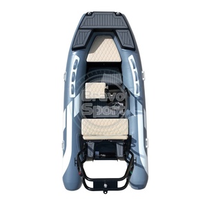 เรือยางอลูมิเนียมแข็ง12ft เร็ว Dinghy 360 PVC/hypalon สำหรับการใช้งานในแม่น้ำ - Product Image 6