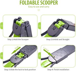 <span class=keywords><strong>Scooper</strong></span> per animali domestici infrangibile per cani e gatti con manico lungo materiale ad alta resistenza e molla durevole - Product Image 5
