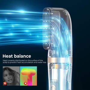 Set de Cepillo de Aire Caliente 5 en 1, Secador de Pelo de Alta Velocidad con Iones Negativos, Rizador Automático con Difusor y Cepillo Voluminizador - Product Image 2