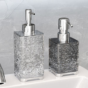 Distributeurs de savon liquide en plastique rechargeables de luxe léger et moderne, 300 ml et 500 ml, pour usage domestique et hôtelier, nettoyant pour le visage et le corps - Product Image 3