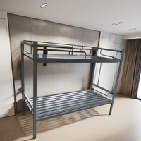Mobilier d'auberge en acier américain massif et lit pliant facile à transporter pour chambre à coucher et maison