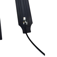Antenne FPC interne 2,4 GHz 24x18mm 3,5dBi avec connecteur mâle pour module WiFi, modèle WiFi-FPC0022, montage adhésif