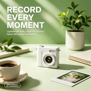 Nouvelle conception K33 – Appareil photo numérique à couvercle rabattable 1080p CMOS pour étudiants, enfants, vlogging en extérieur et enregistrement vidéo - Product Image 3