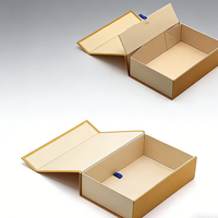 Boîtes rigides en carton ondulé personnalisées OEM ODM, impression bronzée, logo personnalisé, fermeture magnétique recyclable, poignée personnalisée, différentes options