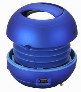 Oem Phổ Có Dây Màu Xanh-Răng Loa 3.5Mm X-Mini Bánh Hamburger Loa Di Động Cho Iphone Điện Thoại Di Động Điện Thoại Thông Minh - Product Image 2