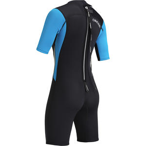 Muta Corta CRESSI MED X da Donna 2.5mm in Nero/Azzurro/Grigio con Stampa Personalizzata Tessuto Neoprene 7mm Taglia XS/1 - Product Image 3