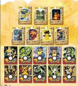 YUNYOU 2 Lot de cartes de collection Pokémon Polaroid, incluant des cartes rares <span class=keywords><strong>Pikachu</strong></span> et Eevee, avec film <span class=keywords><strong>photo</strong></span> détachable, pour jeu de cartes et de société, jouets - Product Image 6