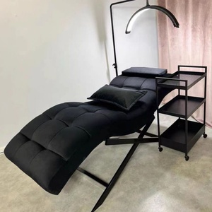 Best Selling Eyelash Bed Metal Beauty Salon Furniture Stainless Steel Massage Table Modern Salon Furniture for Spa - Product Image 4