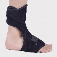 Attelle de cheville unisexe pour fracture, entorse, blessure, soutien, orthèse de nuit pour pied tombant