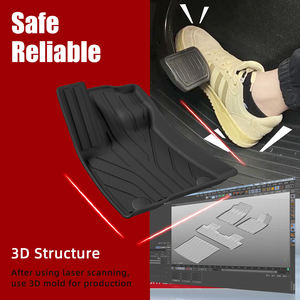 Alfombrillas de Coche TPE 3D de Fábrica al por Mayor, Fáciles de Lavar, Antideslizantes e Impermeables para <span class=keywords><strong>Formula</strong></span> Leopard 5 2023 - Product Image 3