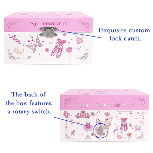 Caja <span class=keywords><strong>de</strong></span> música <span class=keywords><strong>de</strong></span> papel y madera Yiyu con ranura para anillos, joyero personalizado, cajas <span class=keywords><strong>de</strong></span> música al por mayor con manivela, <span class=keywords><strong>canciones</strong></span> personalizadas DIY - Product Image 5